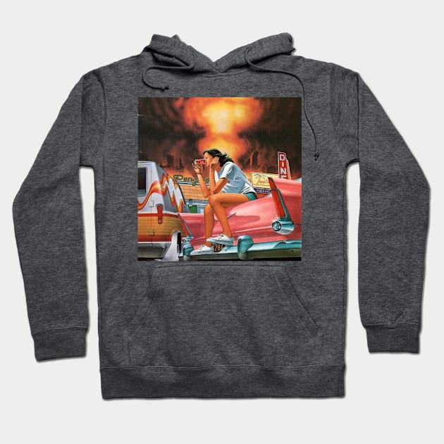 Lazy Sunbathers III Hoodie by basementgalaxy